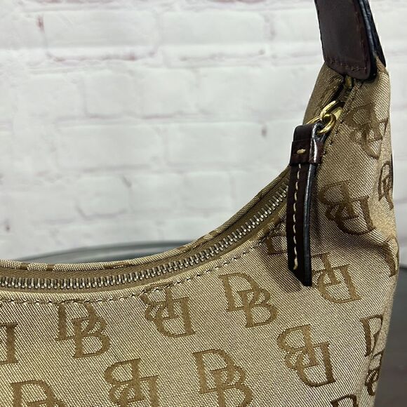 Vintage DOONEY & BOURKE monogram canvas mini bag - Picture 15 of 16